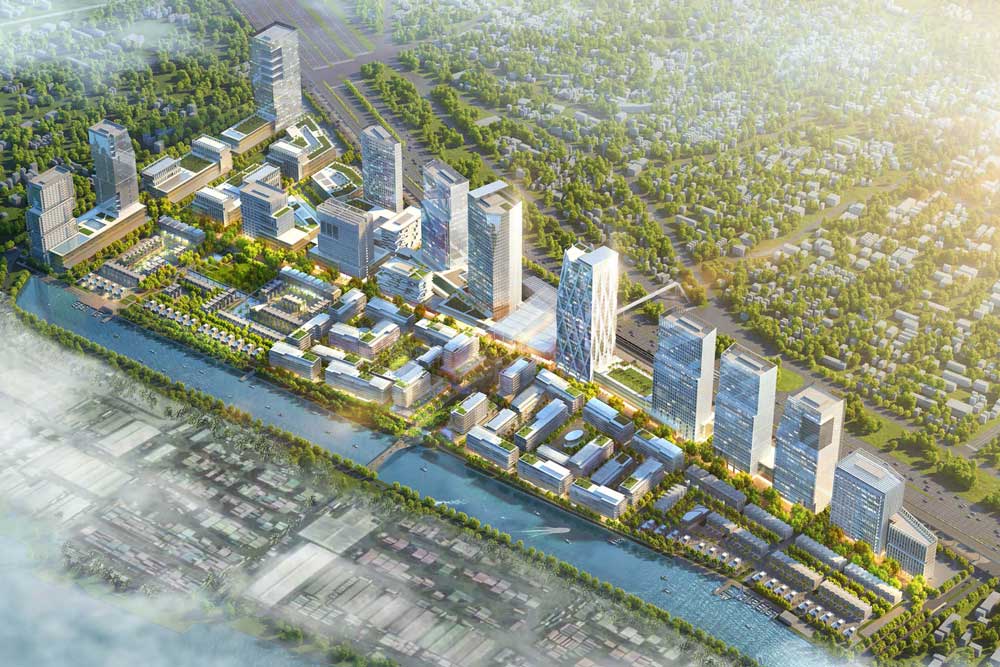 Phối cảnh dự án River City của Refico